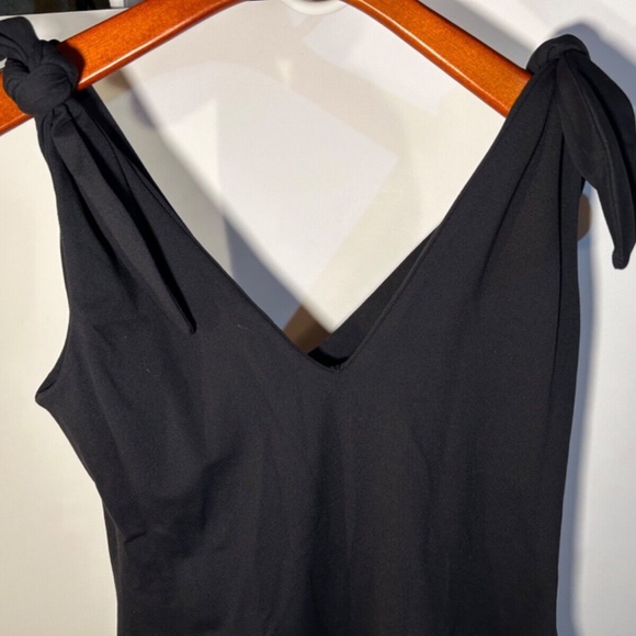 Susana Monaco Black Tie Shoulder A-Line Dress Black Size S - NWT - Picture 11 of 16